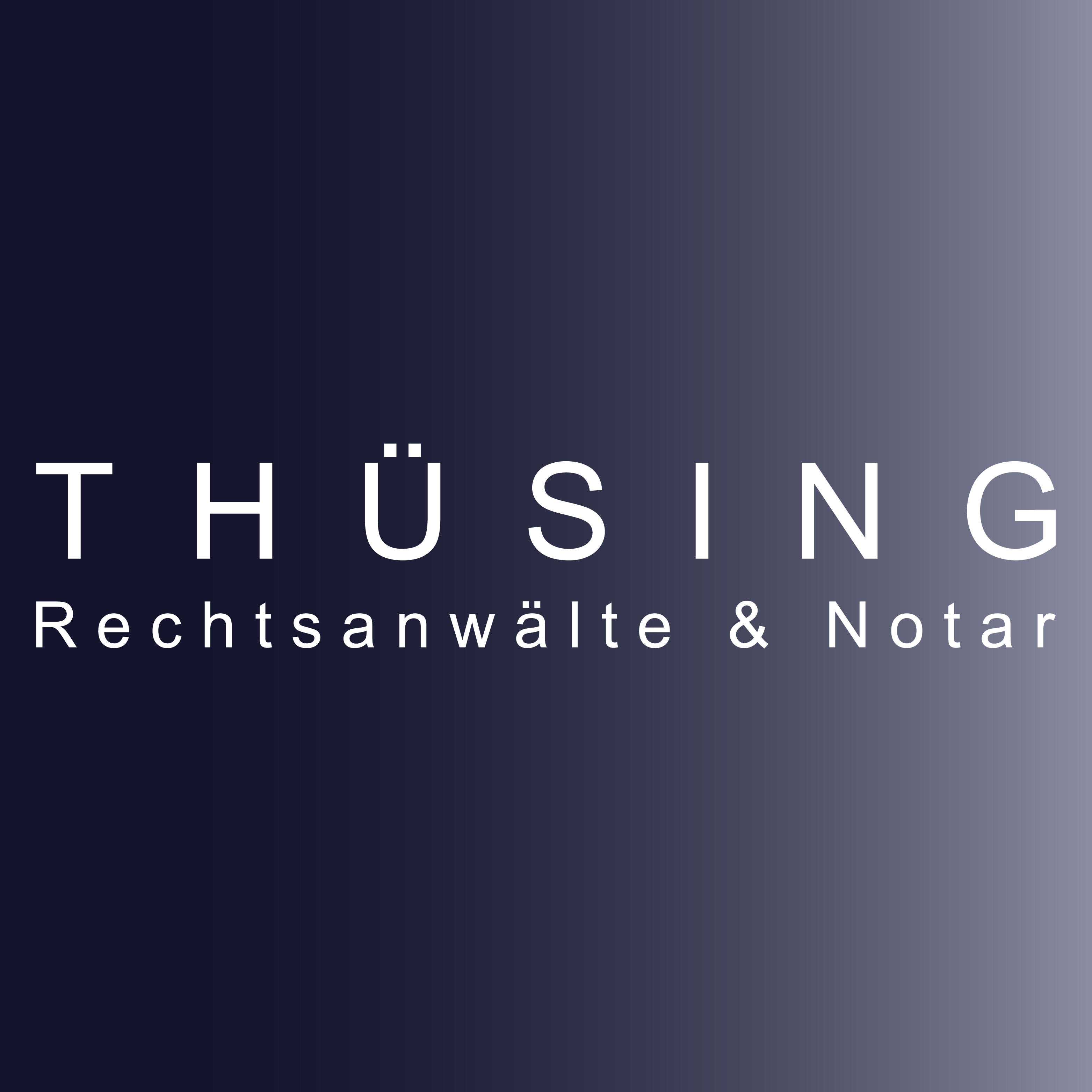 Logo THÜSING Rechtsanwälte & Notar