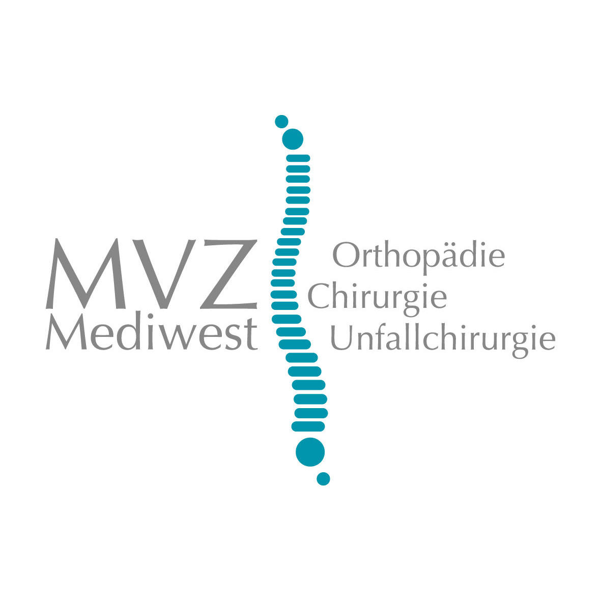 Logo MVZ für Orthopädie, Chirurgie und Unfallchirurgie Mediwest GbR
