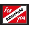 Logo fahrschule for you