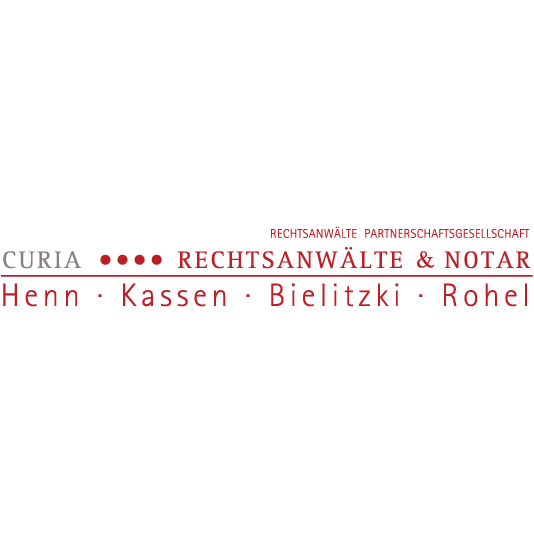 Logo CURIA Rechtsanwälte & Notar - Henn - Kassen - Bielitzki - Rohel
