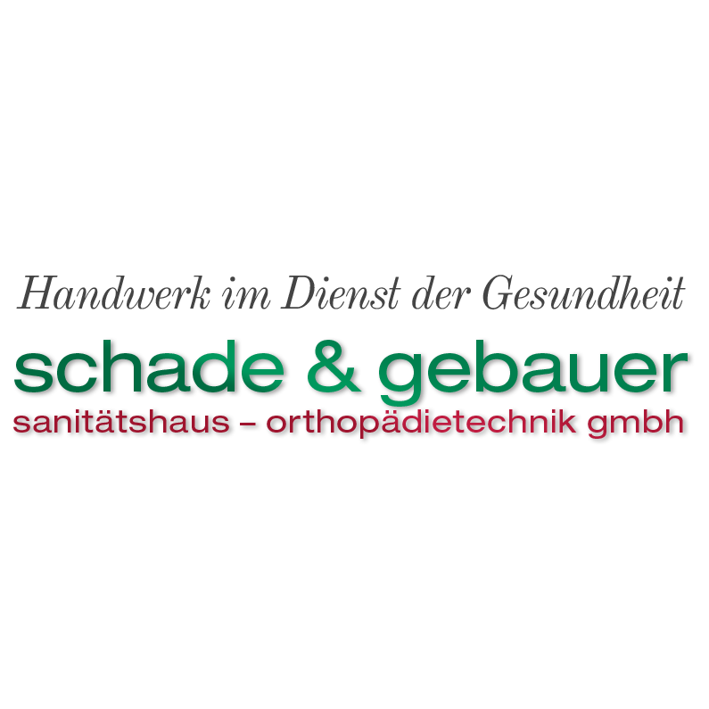 Logo Sanitätshaus & Orthopädietechnik GmbH Schade & Gebauer