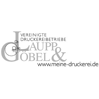 Logo Vereinigte Druckereibetriebe Laupp & Göbel GmbH