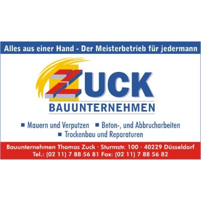 Logo Bauunternehmen Thomas Zuck GmbH & Co.KG
