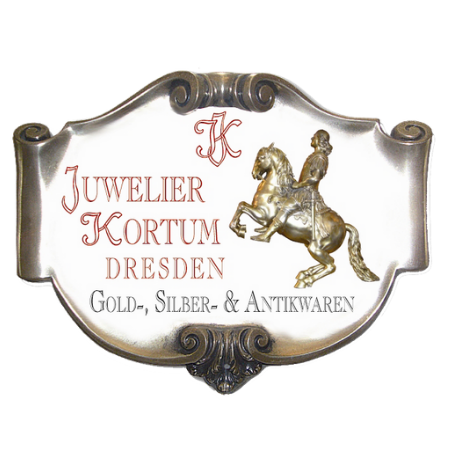 Logo Gold - Silber - Antikwaren Juwelier Kortum GmbH