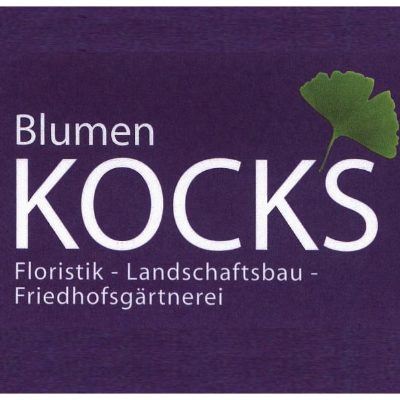 Logo Blumen Kocks - Floristik - Friedhofsgärtnerei - Landschaftsbau