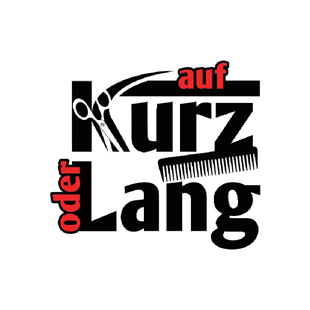 Logo Friseursalon auf Kurz oder Lang