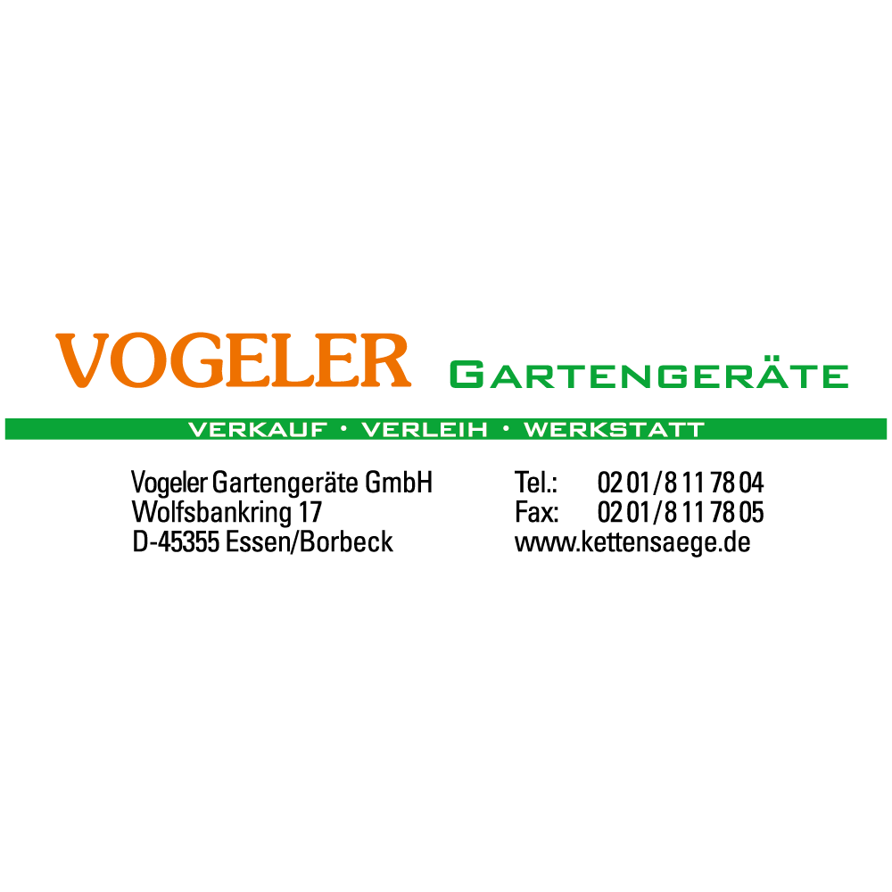 Logo Vogeler Gartengeräte GmbH