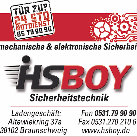 Logo HSBOY Sicherheitstechnik