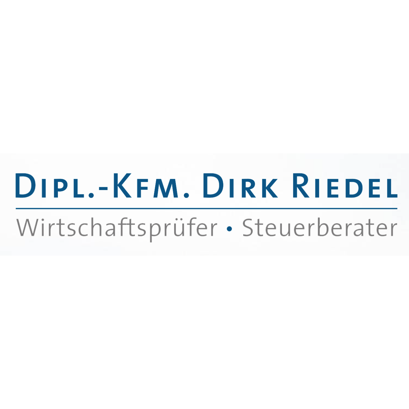 Logo Dipl.-Kfm. Dirk Riedel Wirtschaftsprüfer Steuerberater