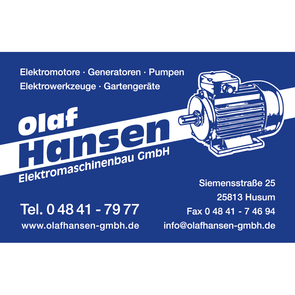 Logo Olaf Hansen Elektromaschinenbau GmbH