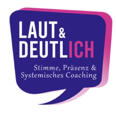 Logo LAUT & DEUTLICH - Stimme Präsenz- und Systemisches Coaching