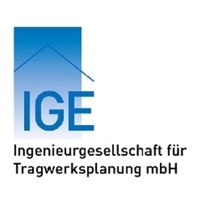 Logo IGE Ingenieurgesellschaft für Tragwerksplanung mbH